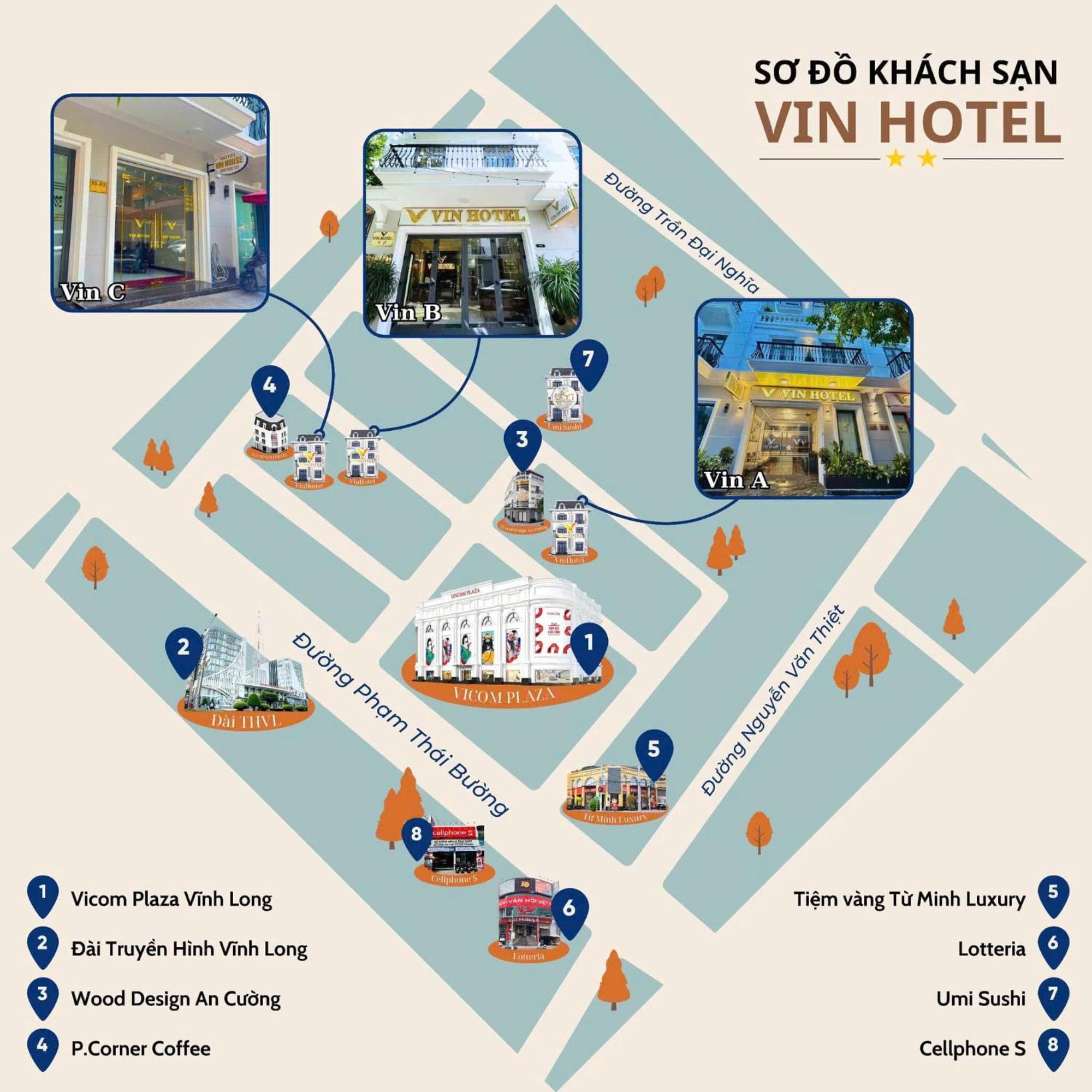 Vin Hotel Vĩnh Long Εξωτερικό φωτογραφία